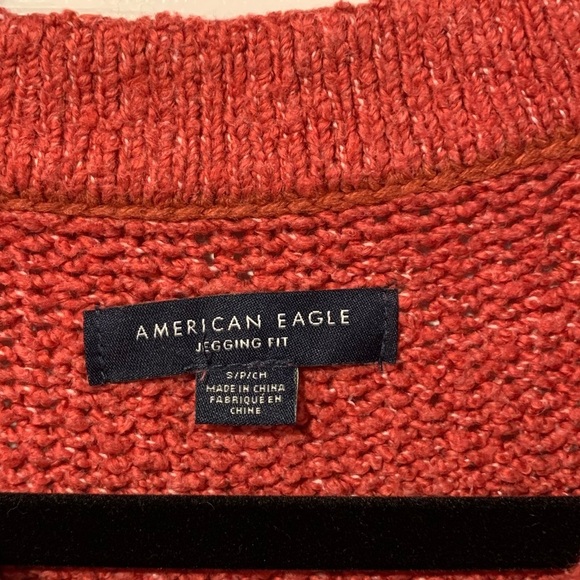 American Eagle Jegging Fit Henley Sweater - Picture 4 of 4